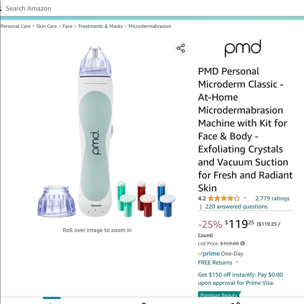 PMD microdermabrasion kit